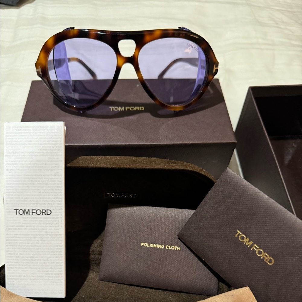 “Tom Ford” Neughman Aviator Sunglasses